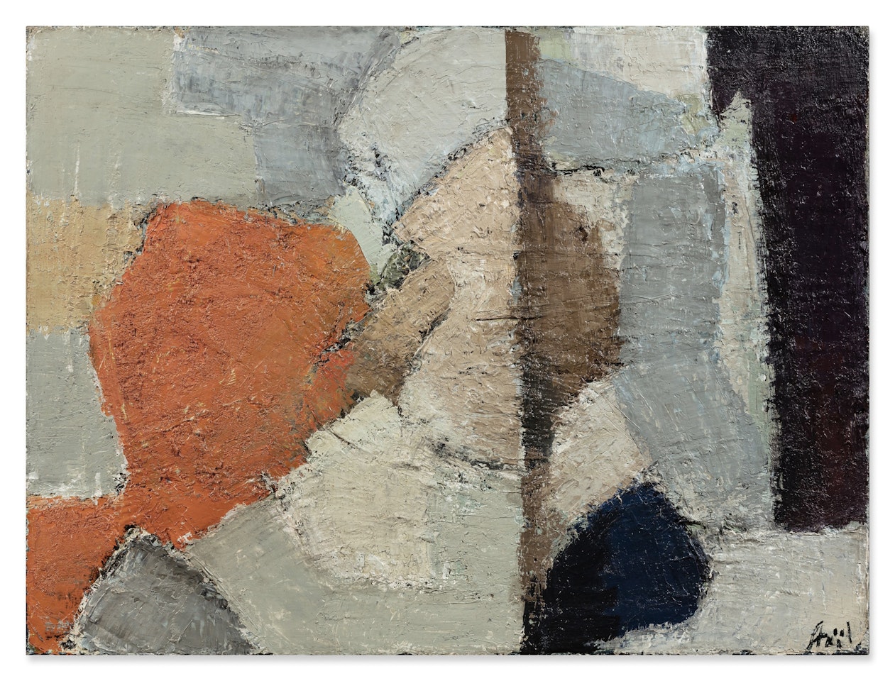 Composition by Nicolas de Staël