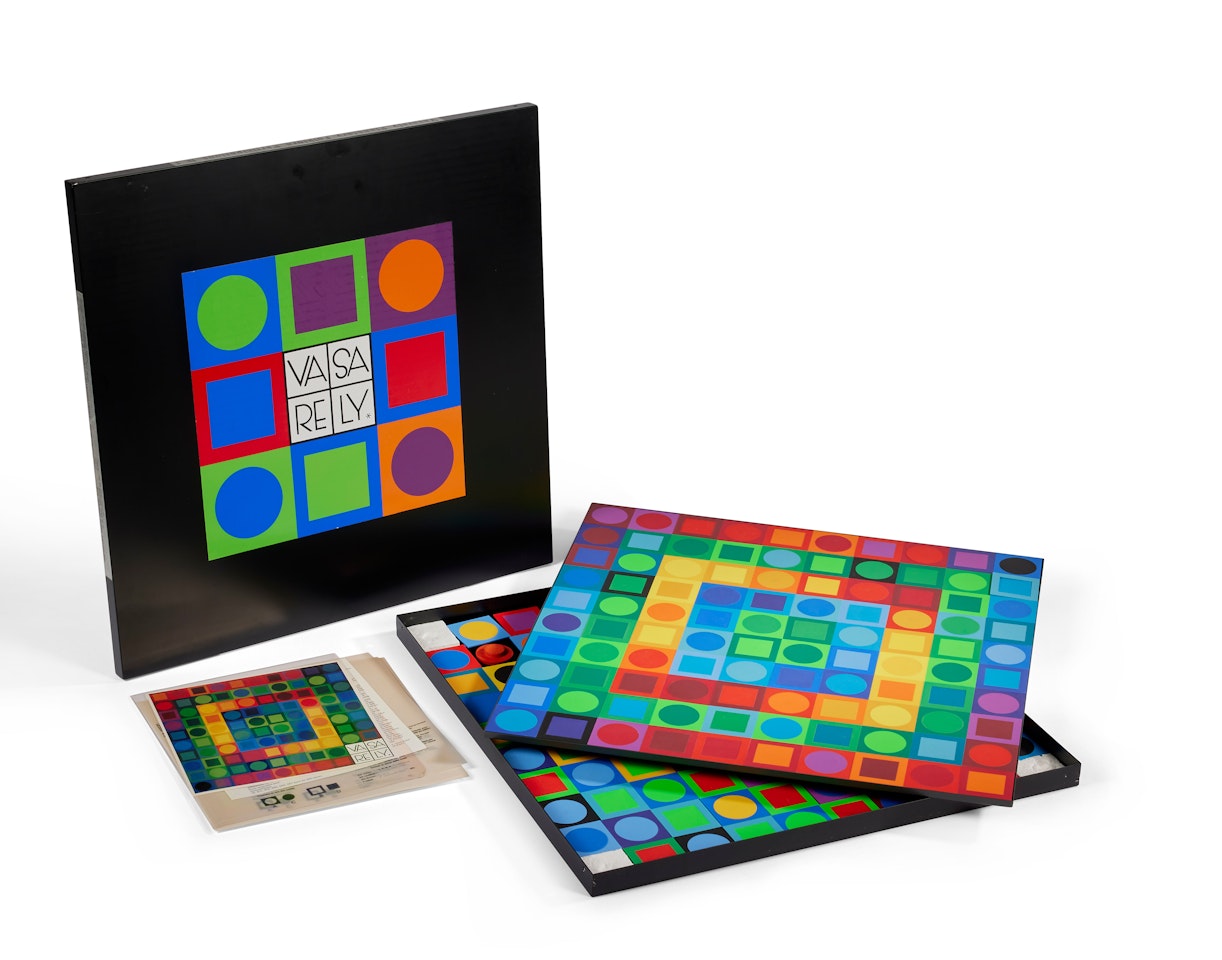 Planetary Folklore Participations n°1; Benavides 1664 by Victor Vasarely