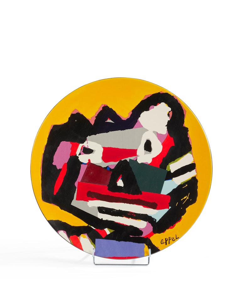 Plato modelo 2 by Karel Appel