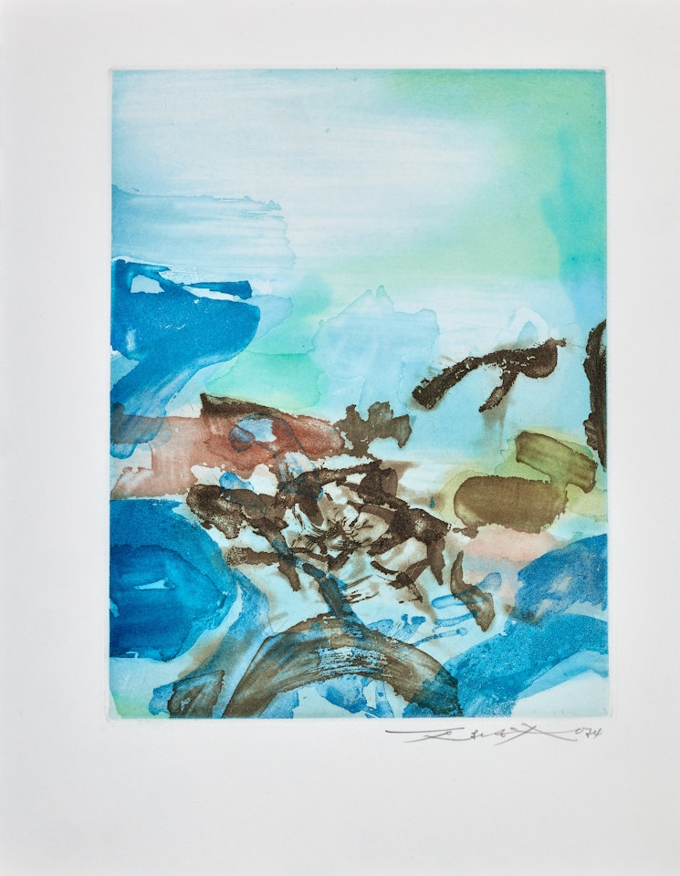 Randonnées by Zao Wou-Ki