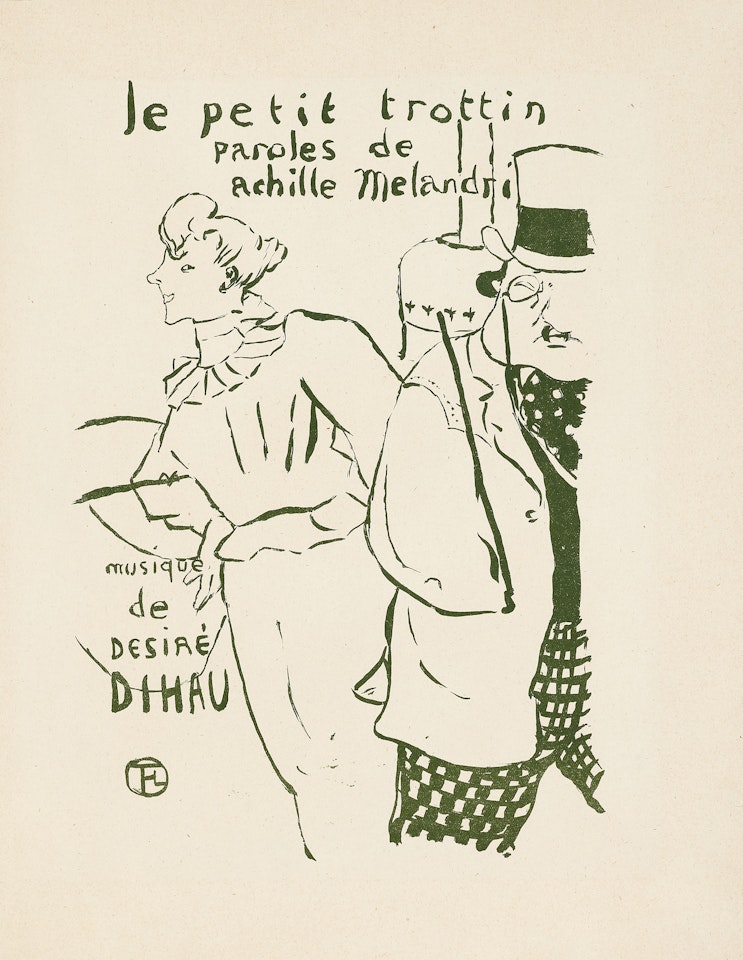 Le petit trottin by Henri de Toulouse-Lautrec