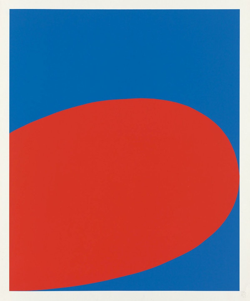 Red/Blue by Ellsworth Kelly