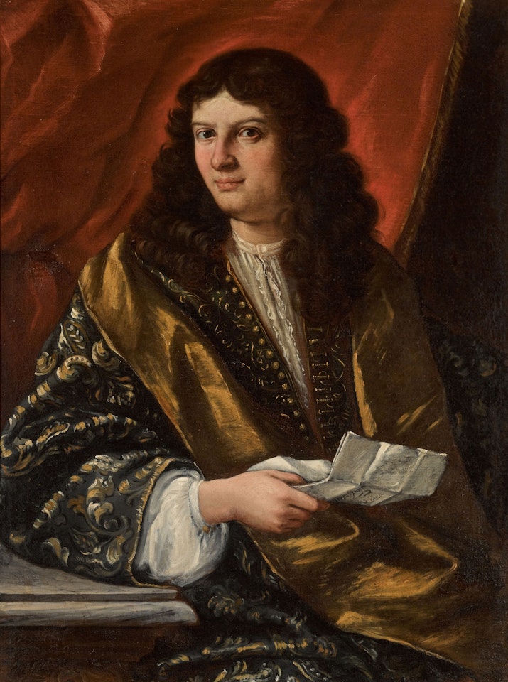 Portrait of a man, traditionally identified as Giovanni Battista Grassetti (1609–1684) by Roman School