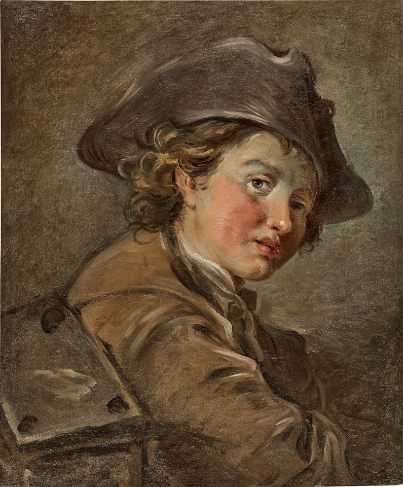 The young draughtsman by French School