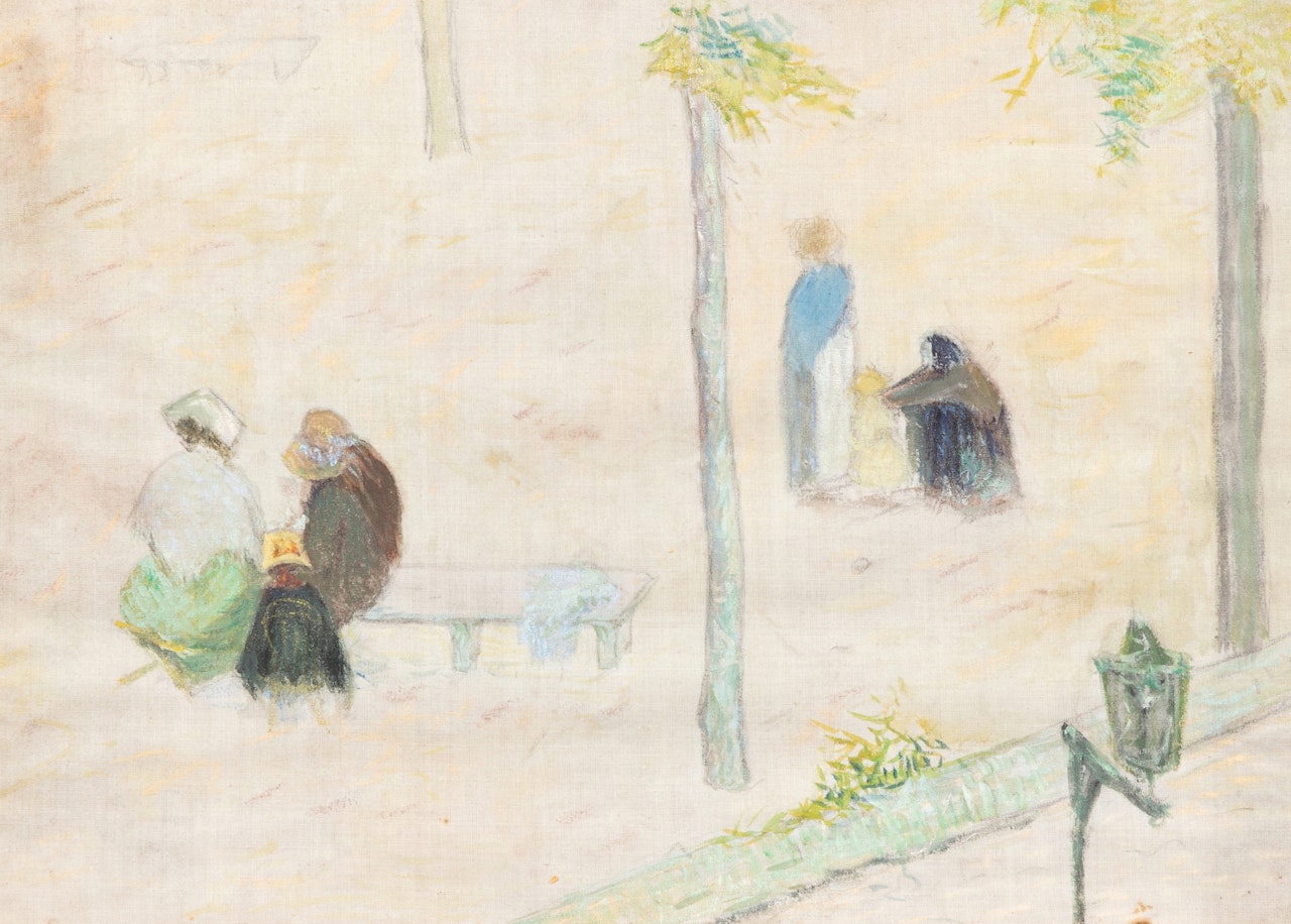 Dans le parc by Paul Gauguin