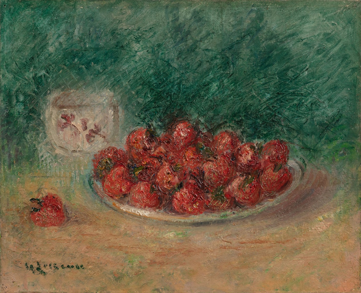Nature morte aux fraises by Gustave Loiseau