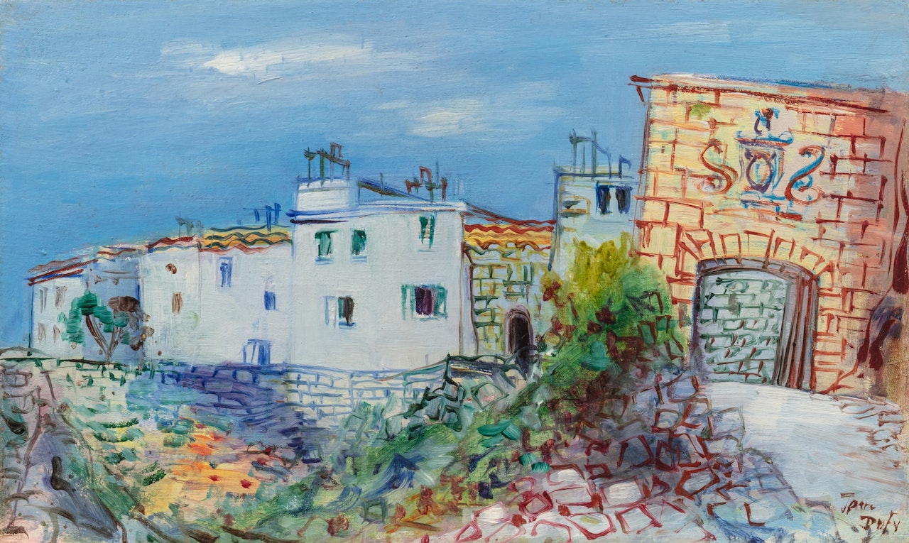 Les Baux-de-Provence by Jean Dufy