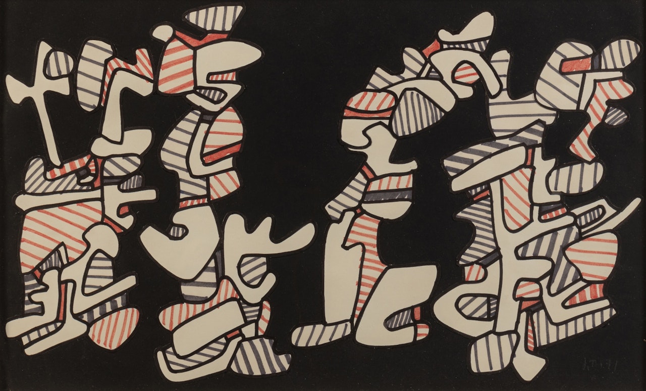 Simulacres by Jean Dubuffet