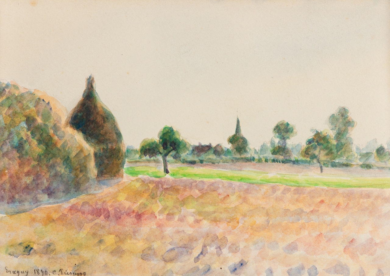 Éragny by Camille Pissarro