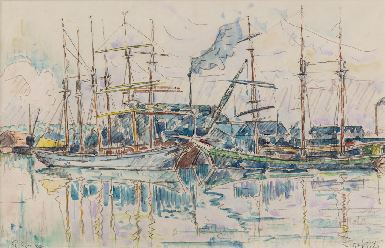Saint-Malo by Paul Signac