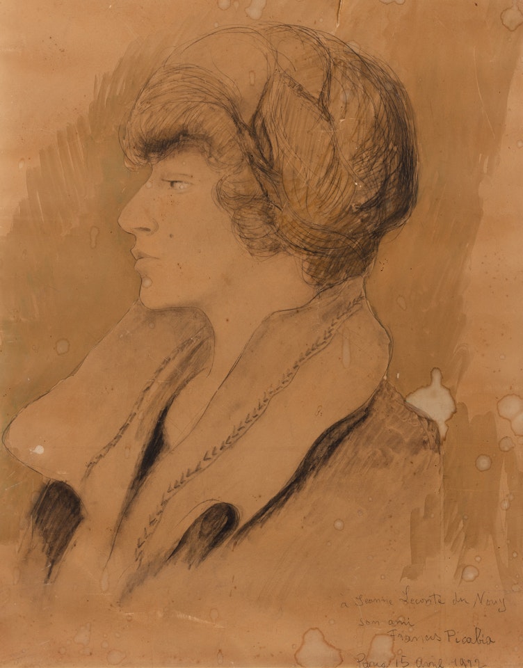 Portrait de Jeanne Lecomte du Nouÿ by Francis Picabia