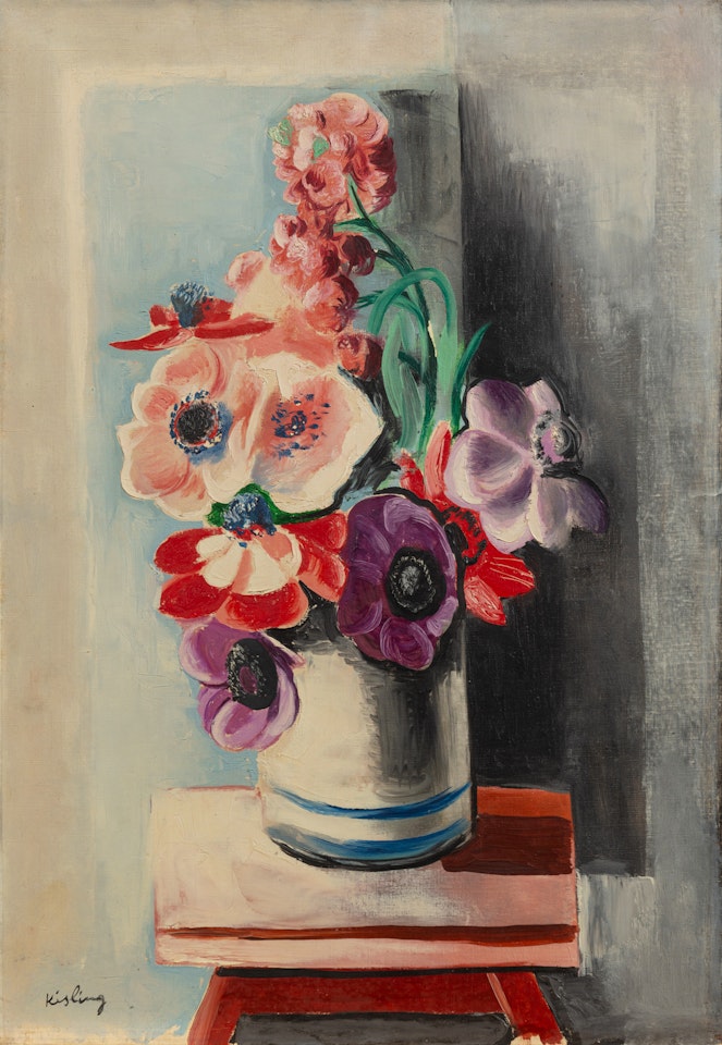 Anémones by Moïse Kisling