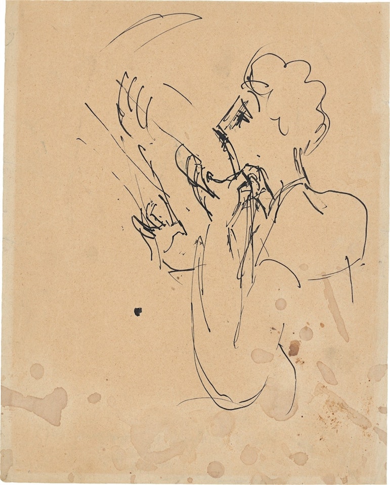 ”Der Geiger” by Ernst Ludwig Kirchner
