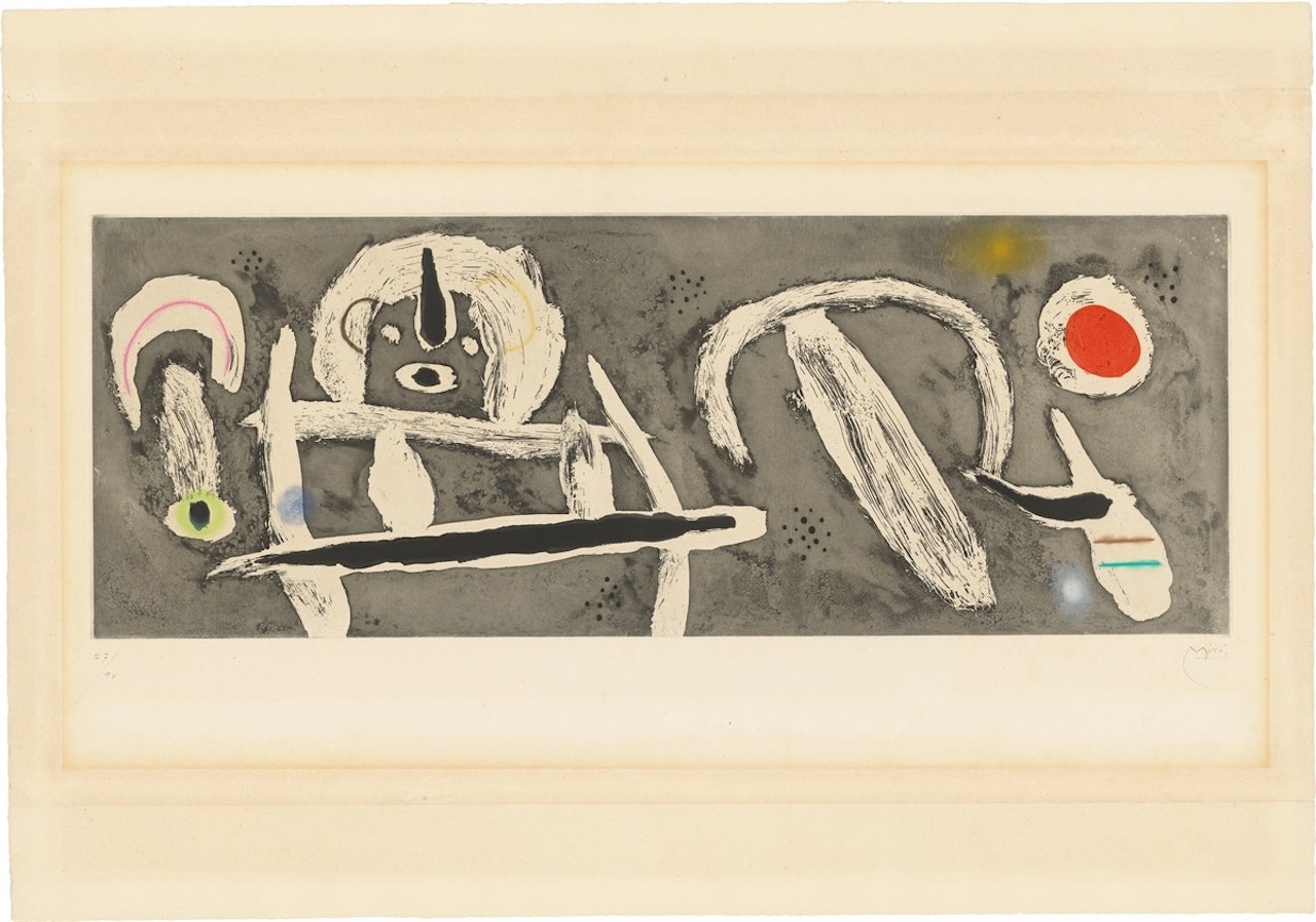 ”Grand vent” by Joan Miró
