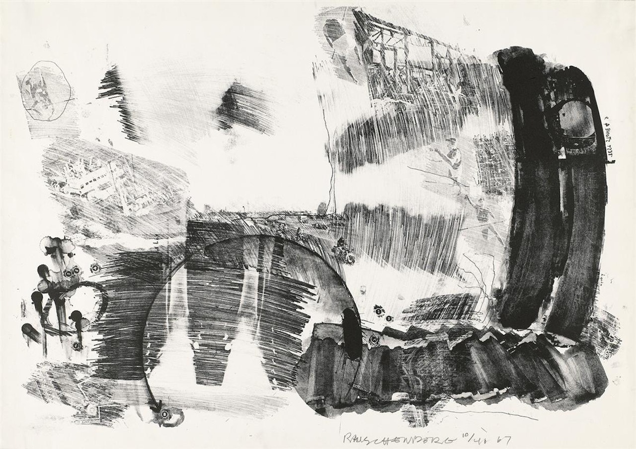 Test Stone 4 by Robert Rauschenberg