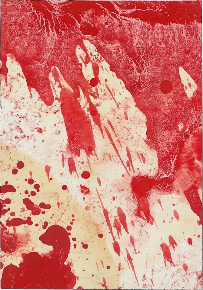 ”18. Malaktion”. by Hermann Nitsch
