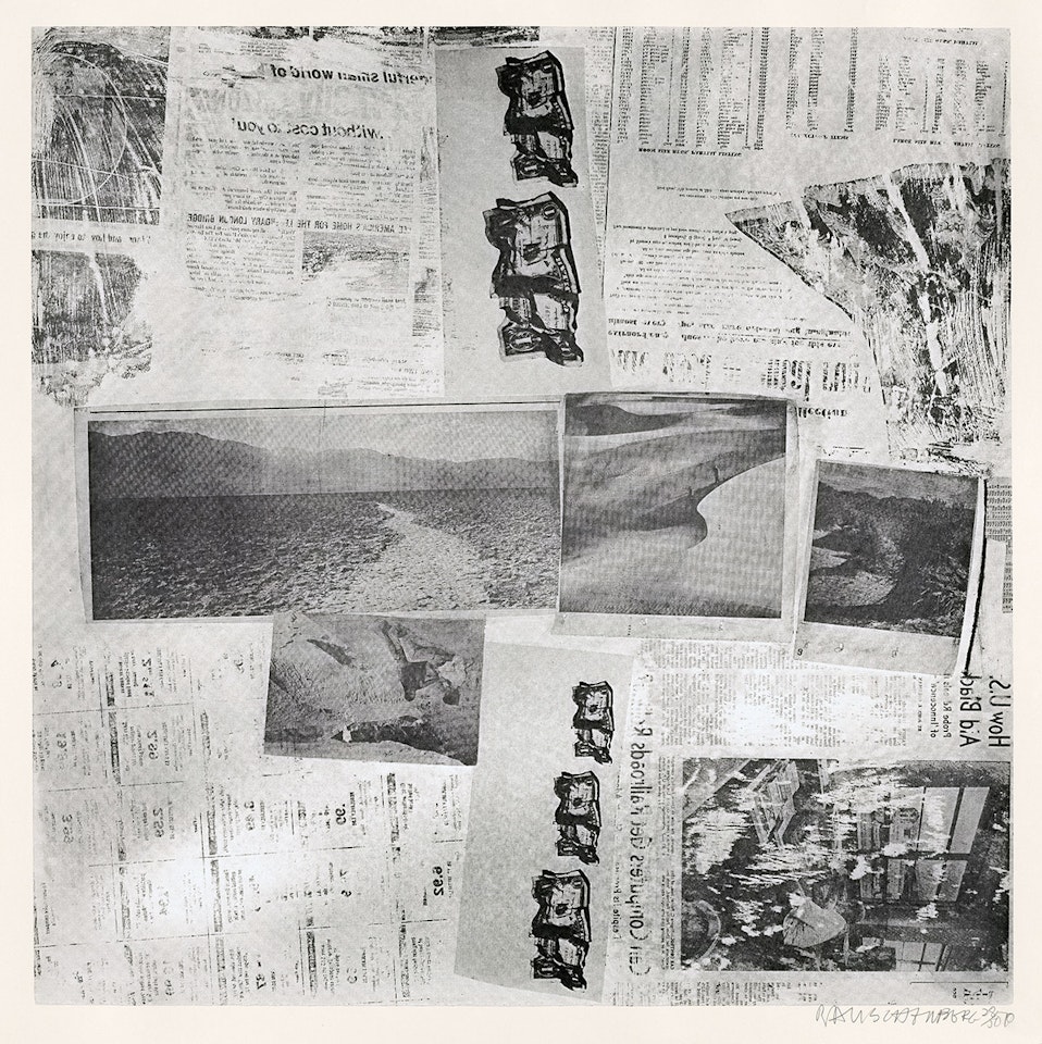 Features from Currents by Robert Rauschenberg