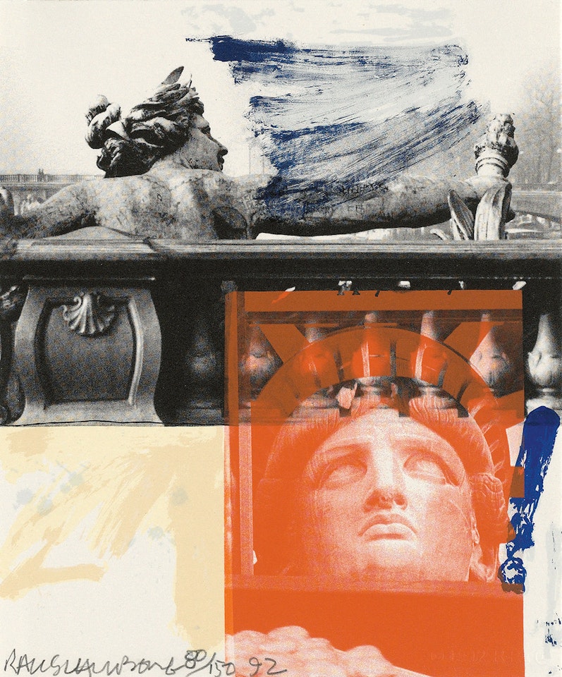 For Ferraro by Robert Rauschenberg