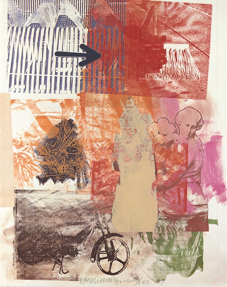 Untitled (Arrow) by Robert Rauschenberg