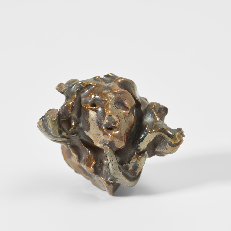 Medusa Head by Lucio Fontana