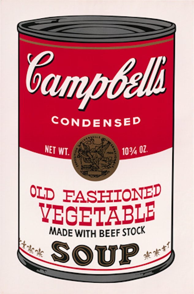Old Fashioned Vegetable Soup by Andy Warhol