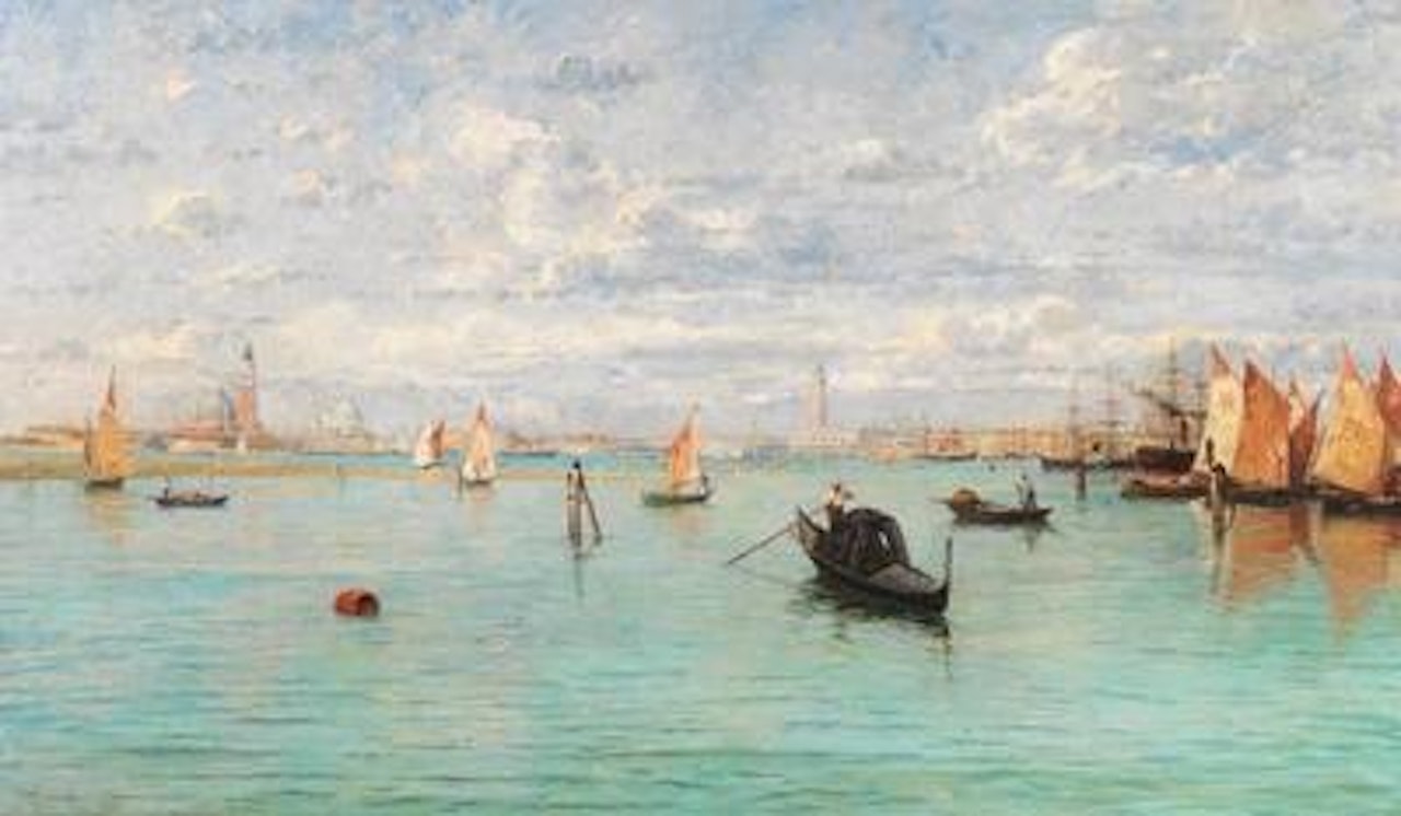 Venice, a View of the Bacino di San Marco by Guglielmo Ciardi