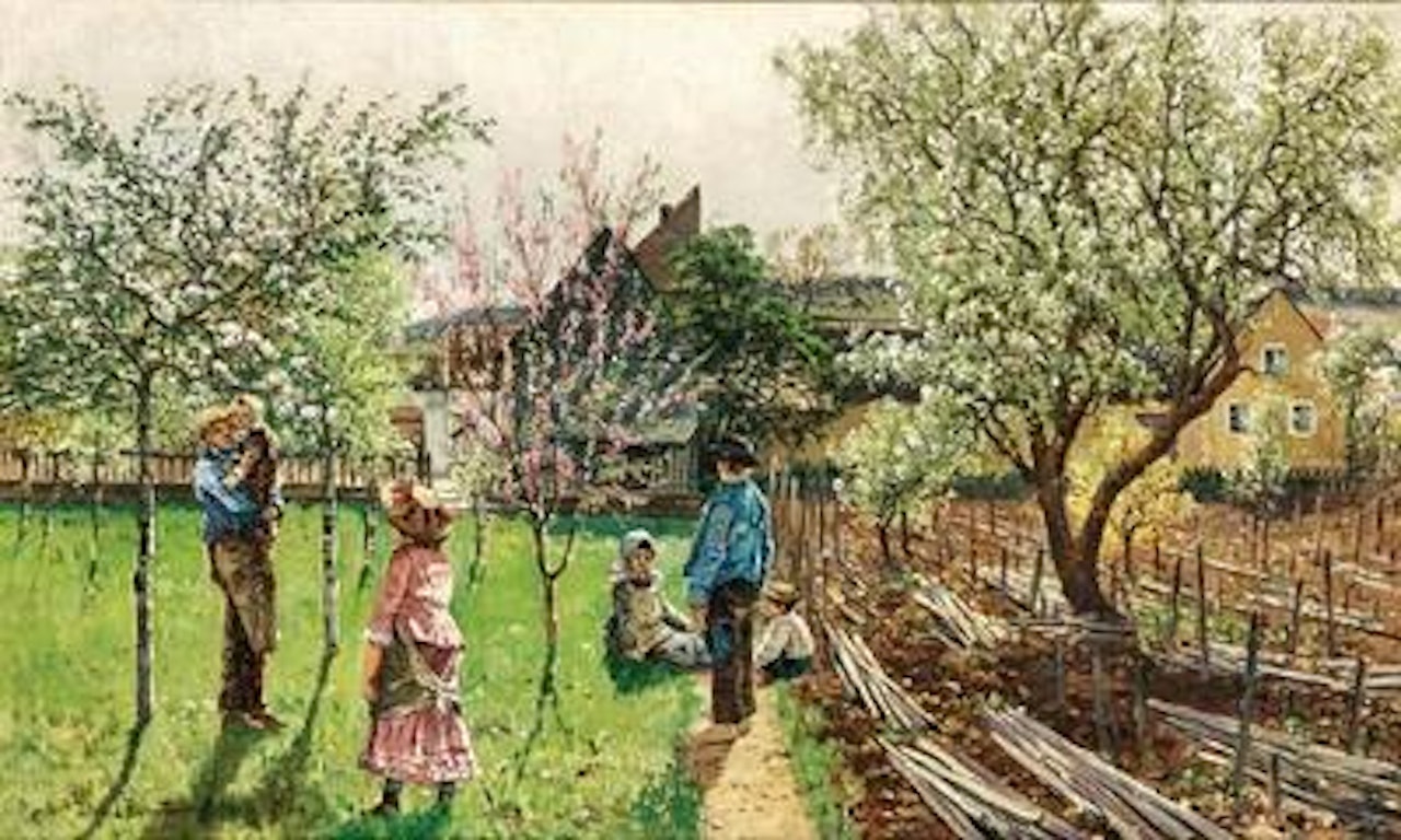 “Frühling” by Theodor von Hörmann