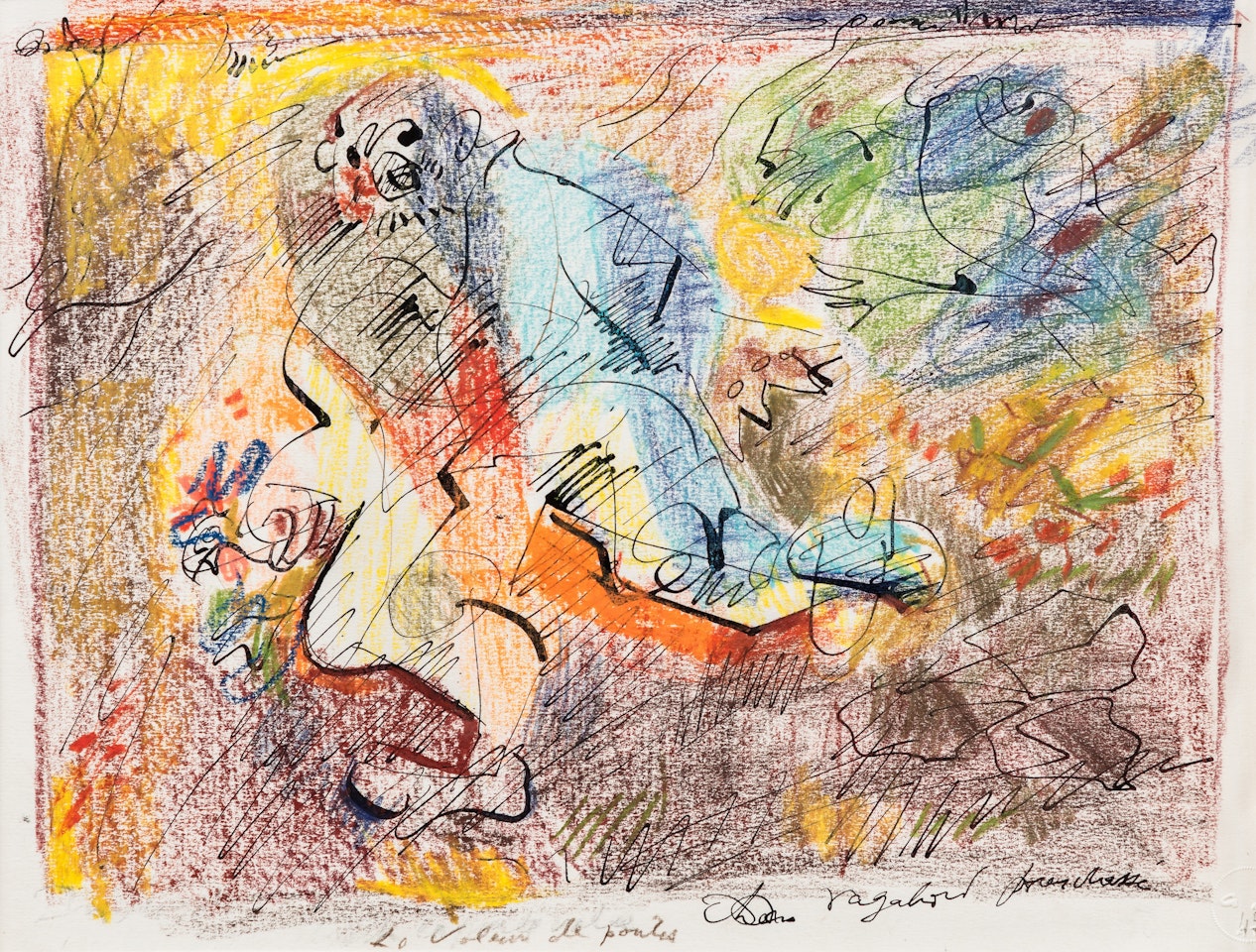 Le Voleur de poules by André Masson