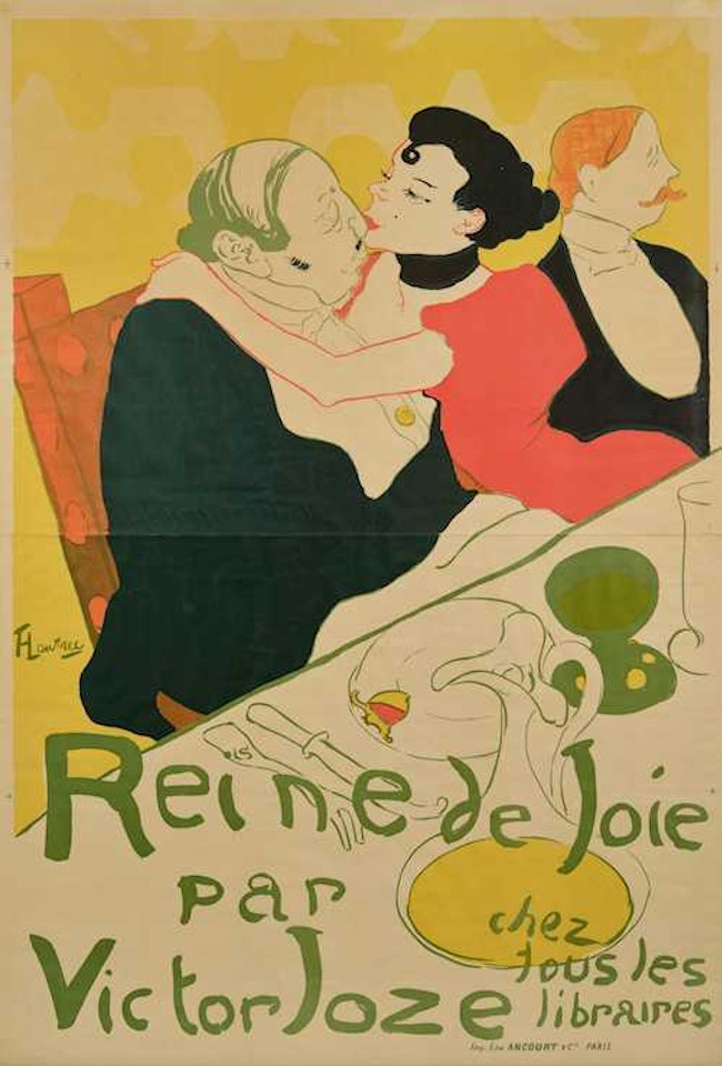 Poster: Reine de Joie par Victor Joze by Henri de Toulouse-Lautrec