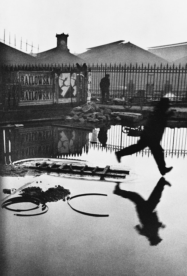 Behind the Gare St. Lazare by Henri Cartier-Bresson