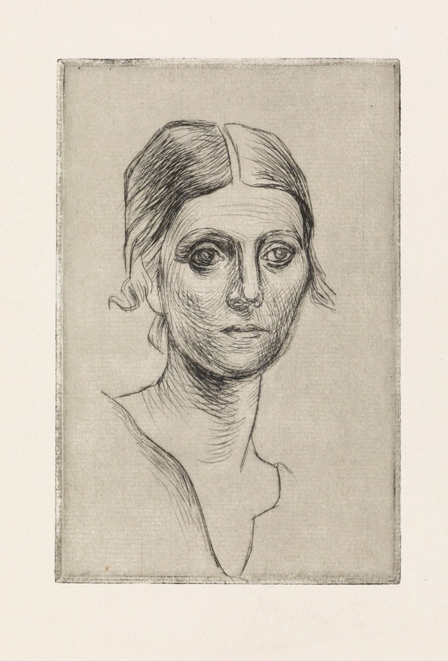 Portrait d'Olga Picasso by Pablo Picasso