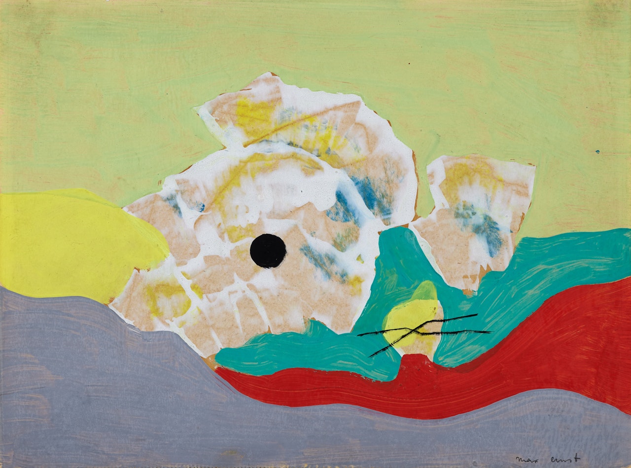 Fleurs, coquille by Max Ernst