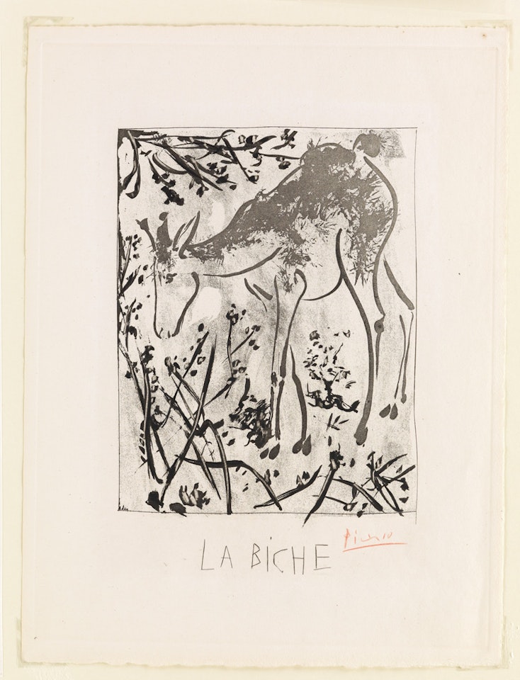 La Biche by Pablo Picasso