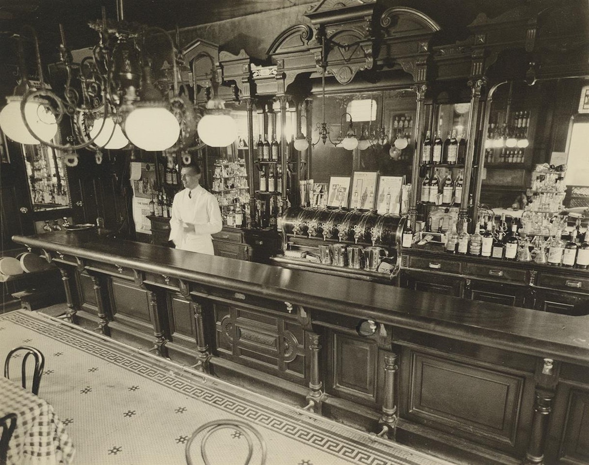Billie's Bar, First Avenue and 56th Street by Berenice Abbott