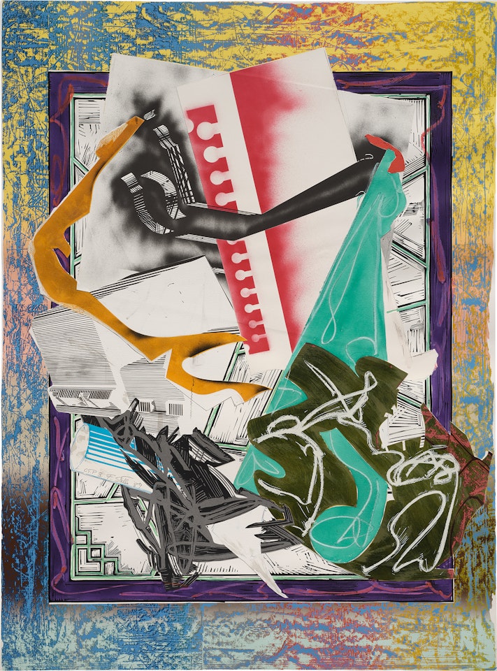 Going Abroad, from The Waves II (A. 196) by Frank Stella
