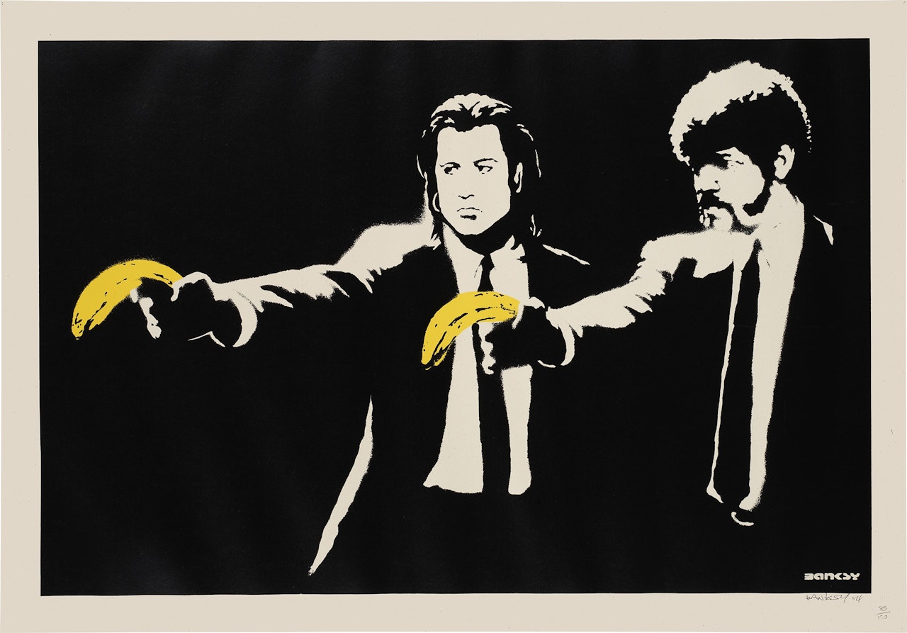 Pulp Fiction by Banksy