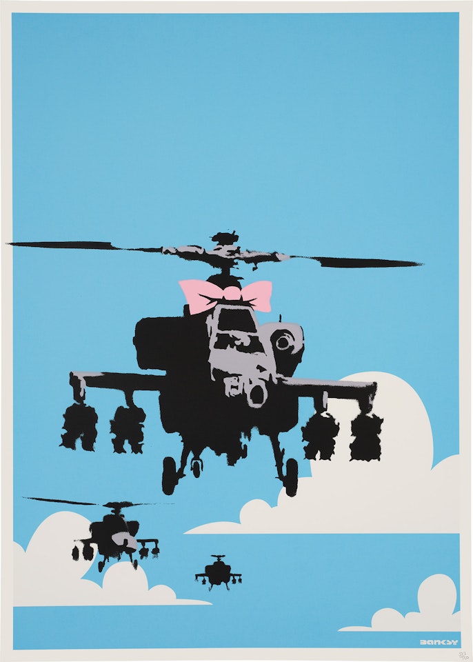 Happy Choppers by Banksy