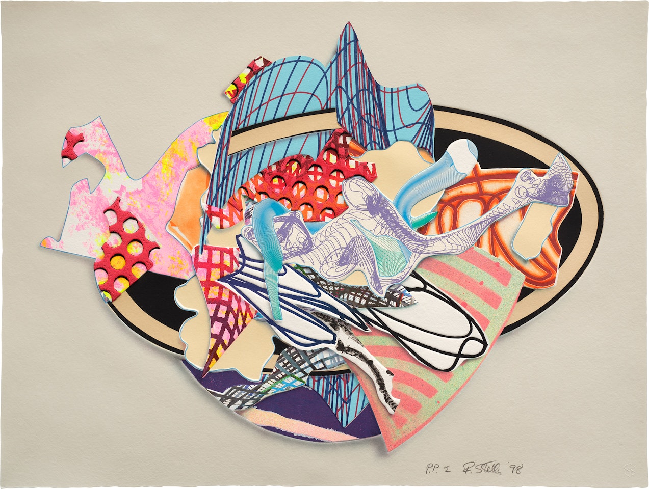 Aiolio, from Imaginary Places III (A. 255) by Frank Stella