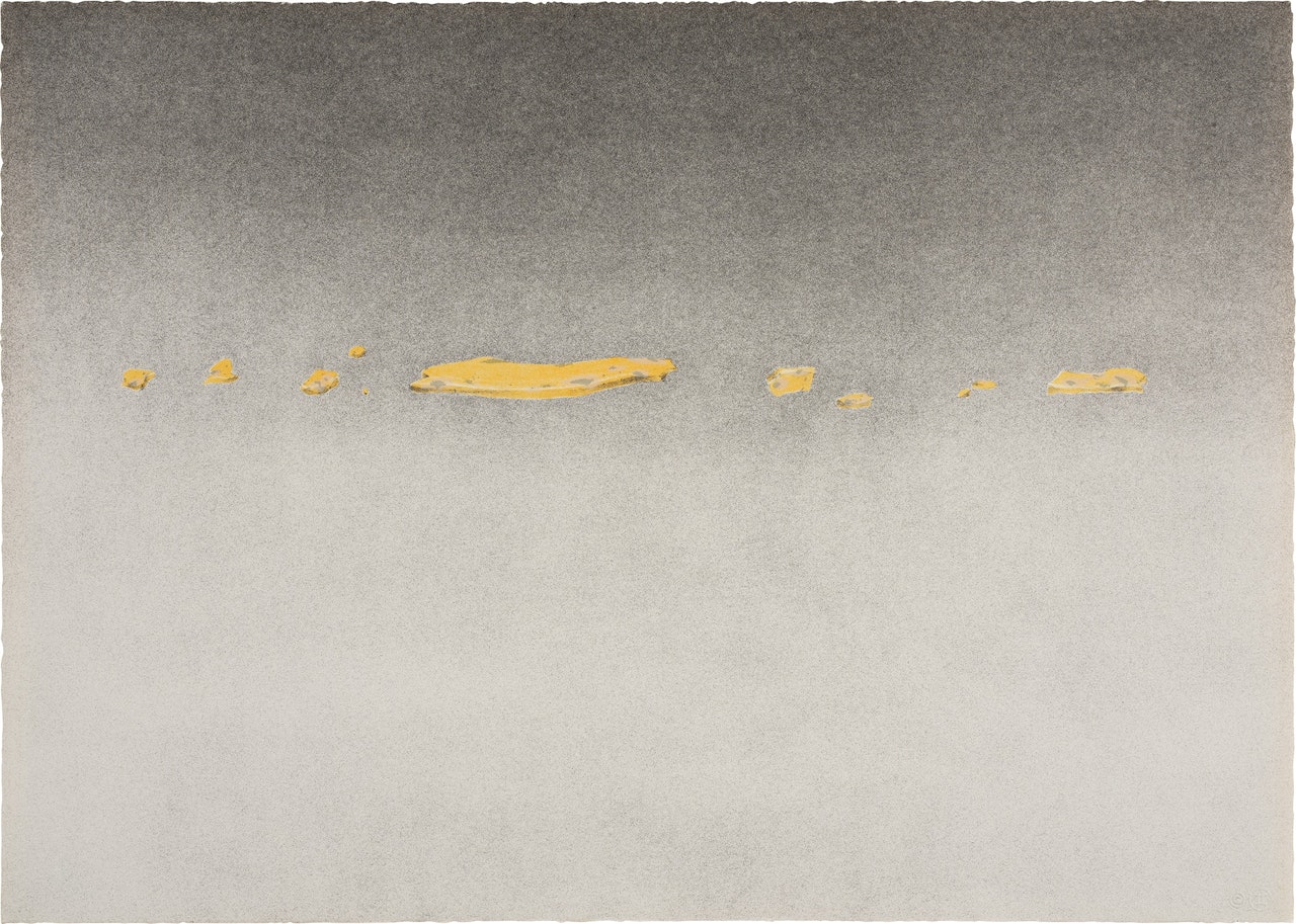 Eleven Pieces of Cheese, from Various Cheeses (G. 721, E. 91) by Ed Ruscha