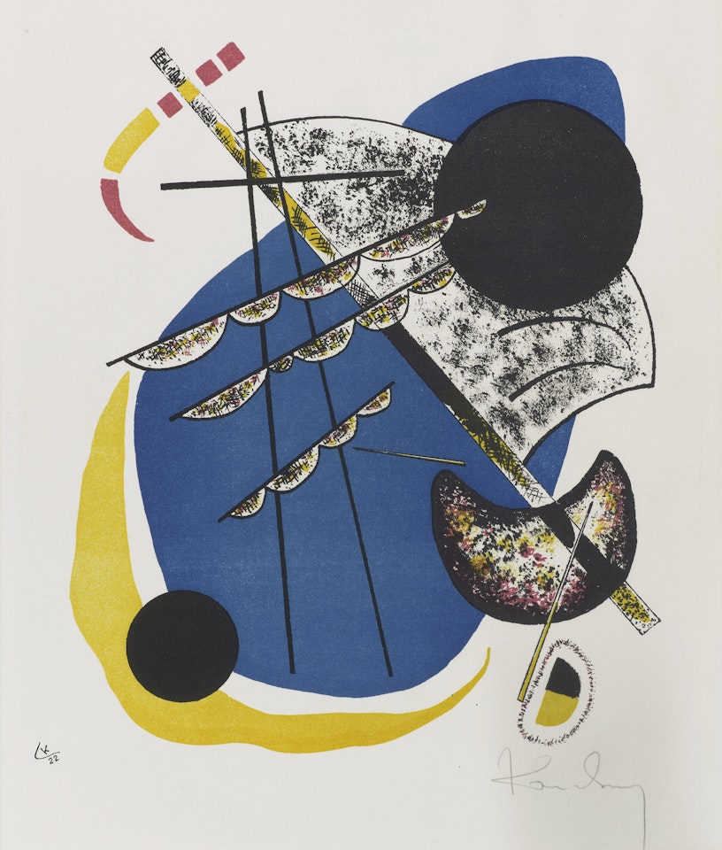 Kleine Welten II, from Kleine Welten by Wassily Kandinsky