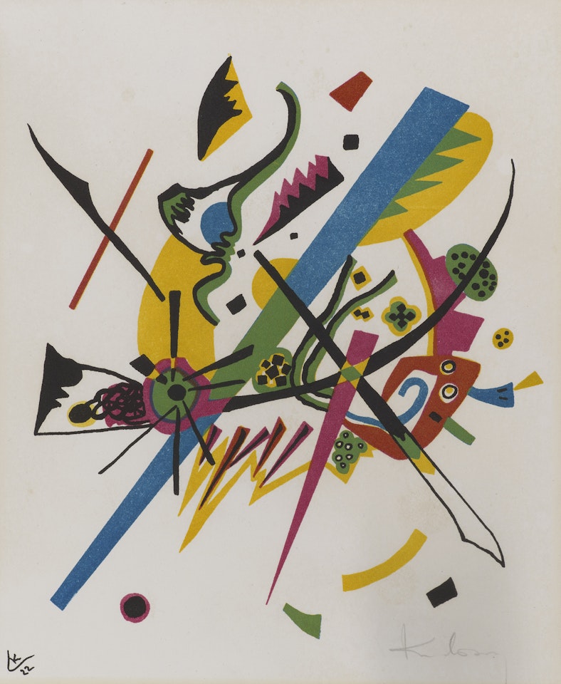 Kleine Welten I, from Kleine Welten by Wassily Kandinsky