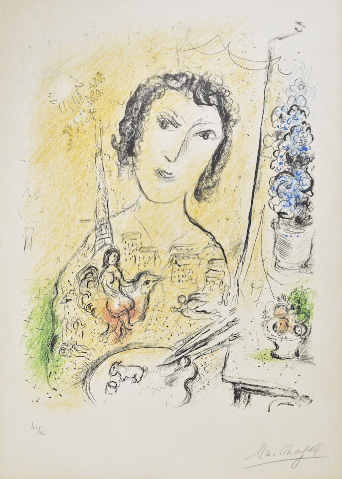 Autoportrait by Marc Chagall