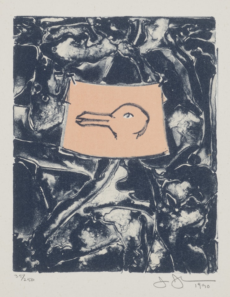 Untitled, from Harvey Gantt Portfolio by Jasper Johns