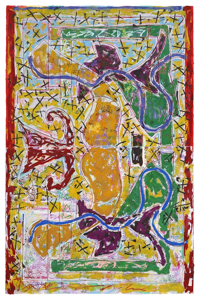 Pergusa Three Double, from Circuits by Frank Stella