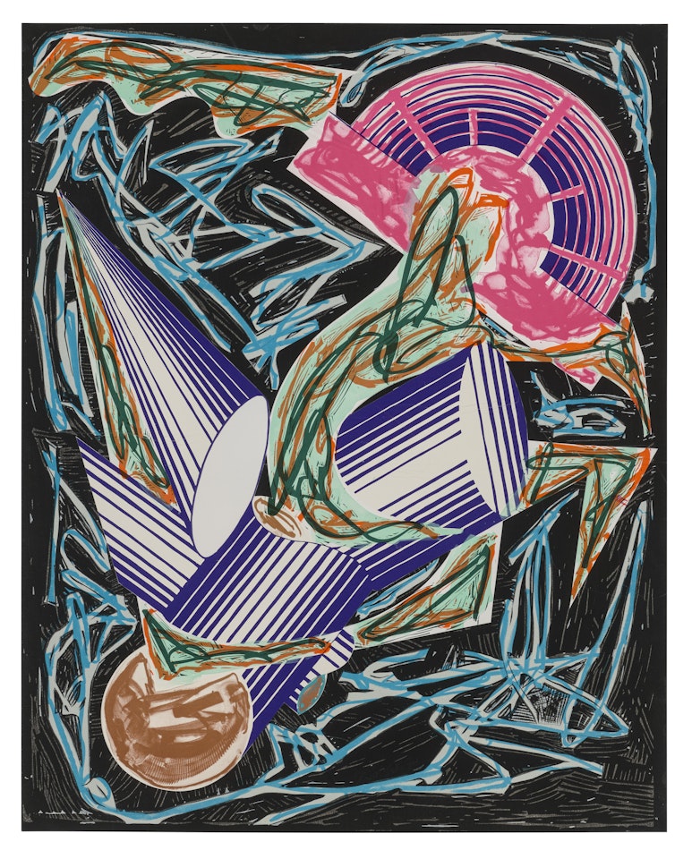 Had Gadya: Front Cover, from Illustrations after El Lissitzky"s Had Gadya by Frank Stella