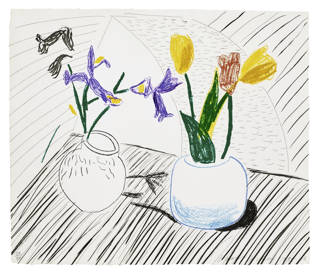 White Porcelain, from Moving Focus by David Hockney