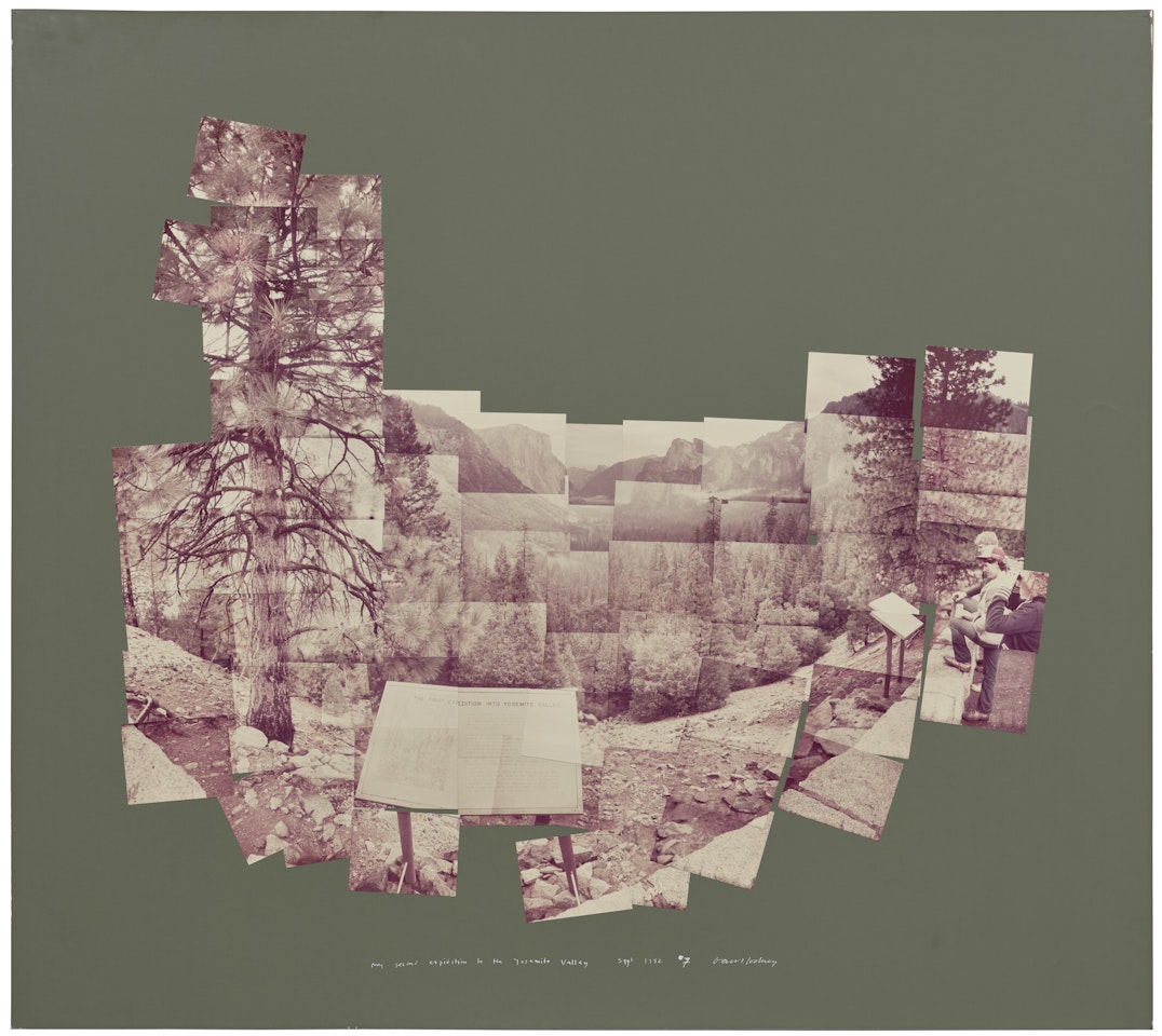 My Second Expedition to the Yosemite Valley by David Hockney