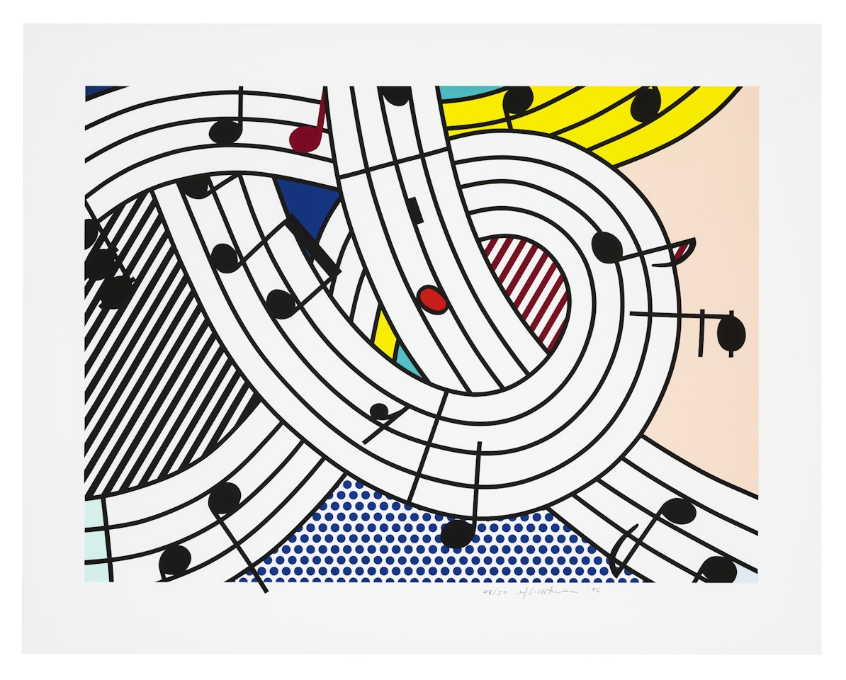 Composition II by Roy Lichtenstein