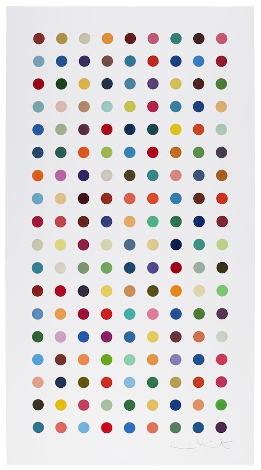 Methamphetamine by Damien Hirst