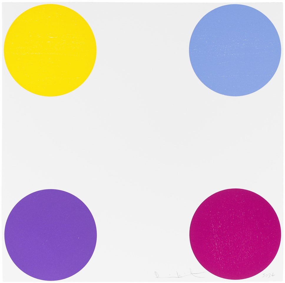 Maltohexaose, from 40 Woodcut Spots by Damien Hirst